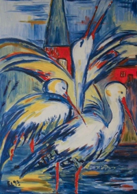 die st&ouml;rche sind da